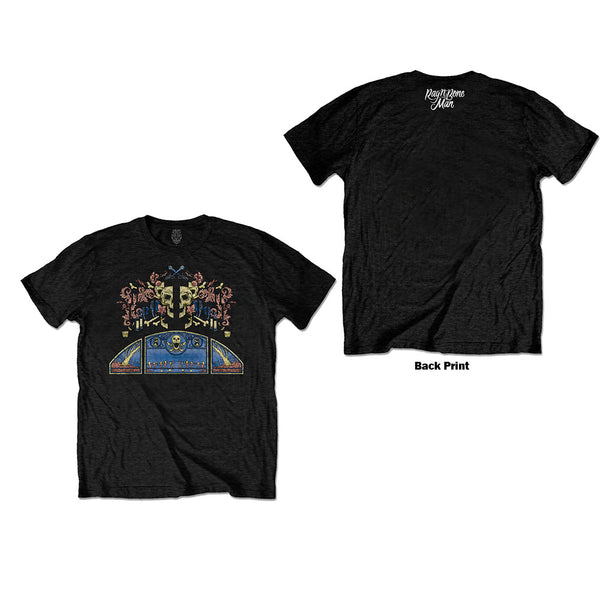 Rag'n'Bone Man | Official Band T-Shirt | Coloured Graveyard (Back Print)