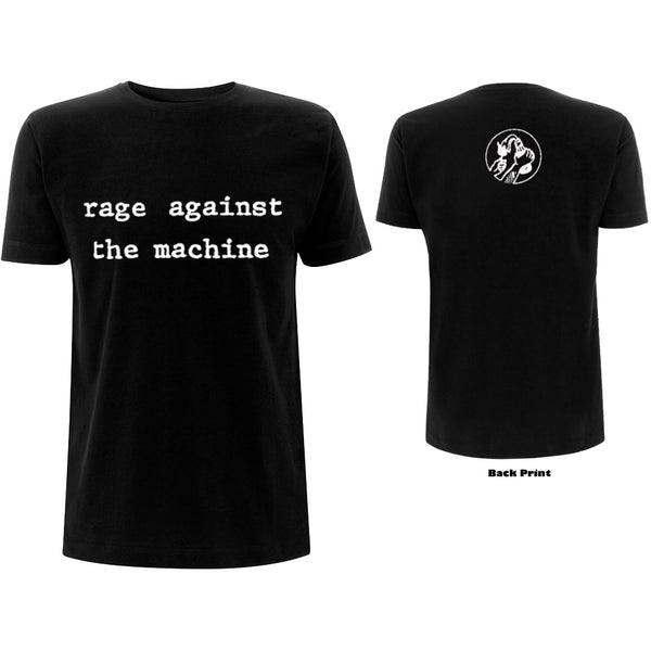 Rage Against The Machine | Official Band T-Shirt | Mototov (Back Print)