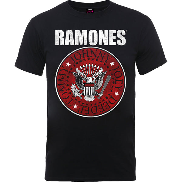 Ramones | Official Band T-Shirt | Red Fill Seal