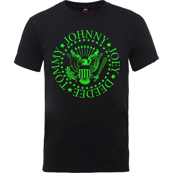Ramones | Official Band T-Shirt | Green Seal