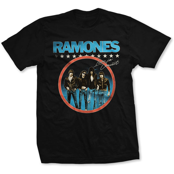 Ramones | Official Band T-Shirt | Circle Photo