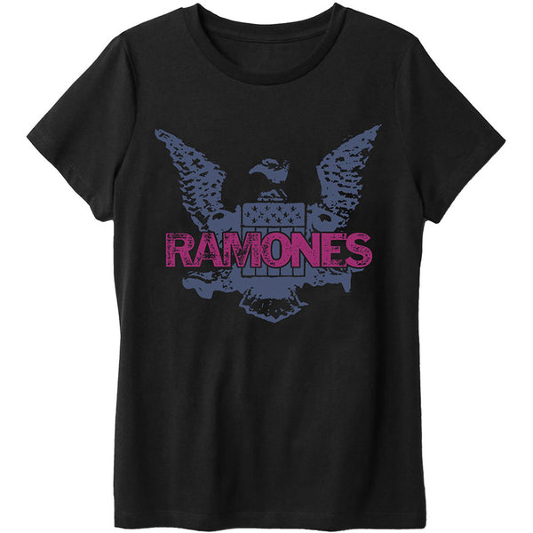 Ramones | Official Band T-Shirt | Purple Eagle