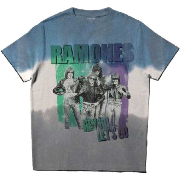 Ramones | Official Band T-Shirt | Hey Ho Retro (Dip-Dye)