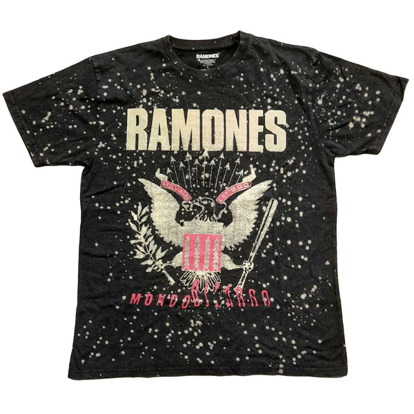 Ramones | Official Band T-Shirt | Eagle (Wash Collection)
