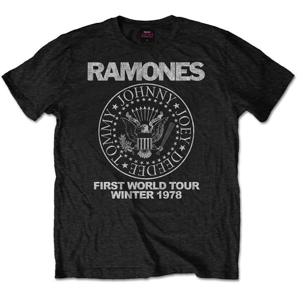 Ramones | Official Band T-Shirt | First World Tour 1978