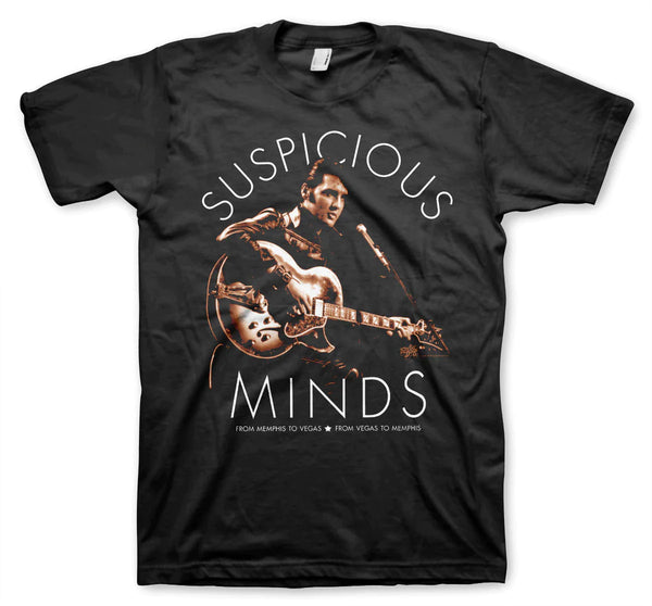 Elvis Presley | Official Band T-Shirt | Suspicious Minds