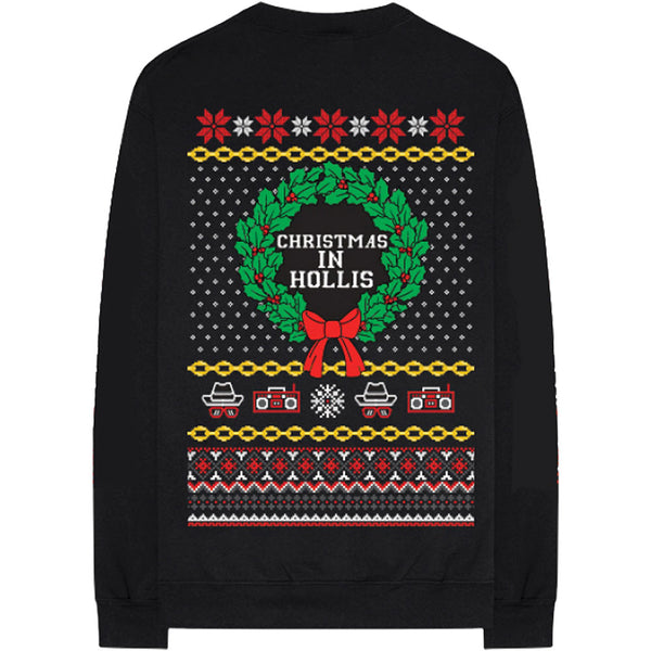 Run DMC Unisex Sweatshirt: Holiday (Back Print)