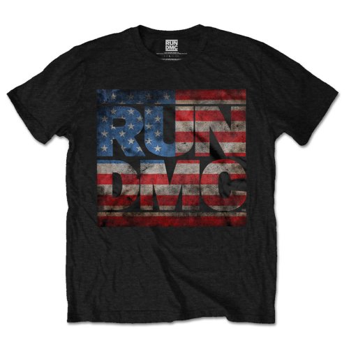 Run DMC | Official Band T-Shirt | Americana Logo