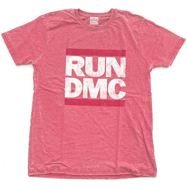 Run DMC Unisex Fashion T-Shirt: Logo Vintage (Burn Out)