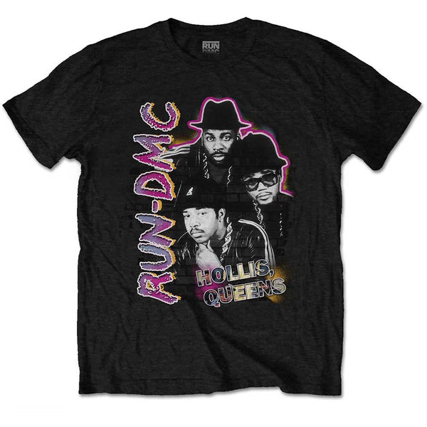 Run DMC | Official Band T-Shirt | Hollis Queens Homage