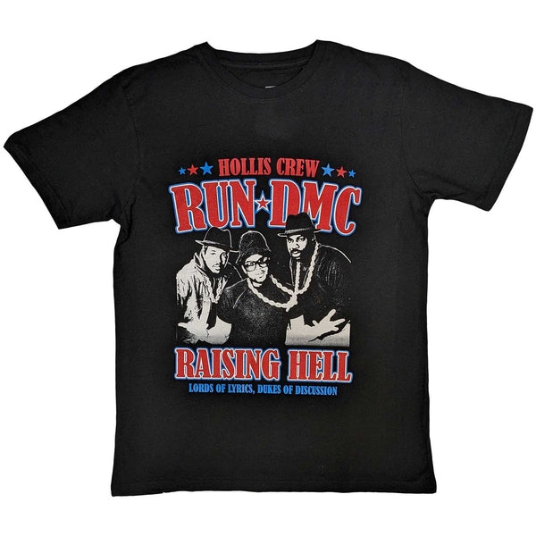 Run DMC | Official Band T-Shirt | Raising Hell Americana