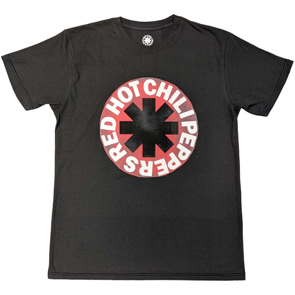 Red Hot Chili Peppers | Official Band T-Shirt | Red Circle Asterisk (Eco-Friendly)