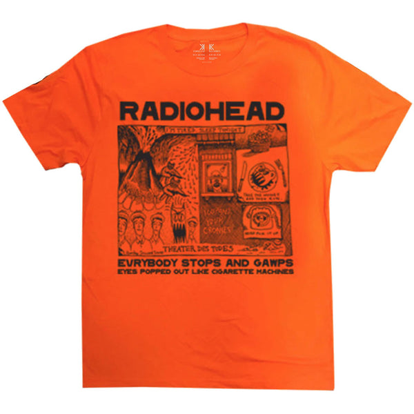 Radiohead | Official Band T-Shirt | Gawps