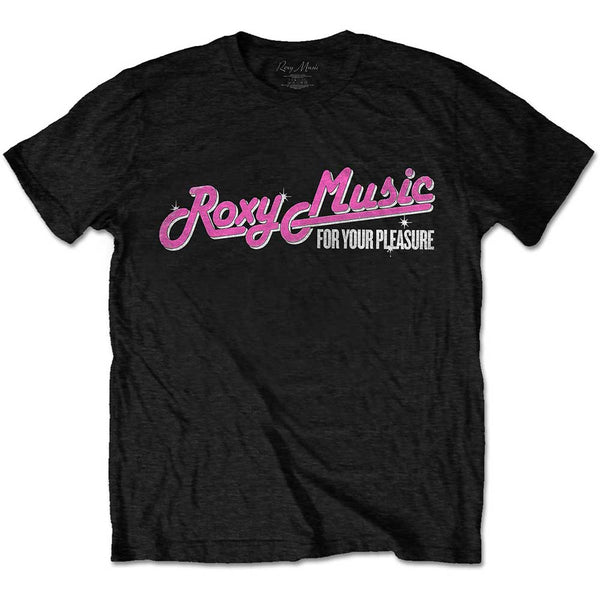 Roxy Music | Official Band T-Shirt | For Your Pleasure Tour (Back Print)