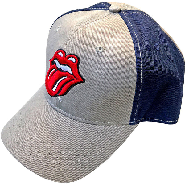 The Rolling Stones Unisex Baseball Cap: Classic Tongue (2 Tone)