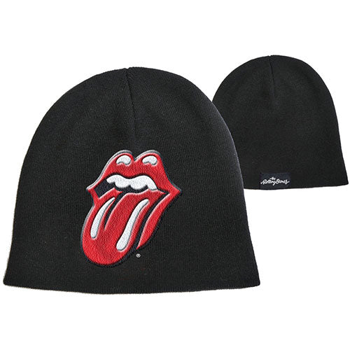The Rolling Stones Unisex Beanie Hat: Classic Tongue
