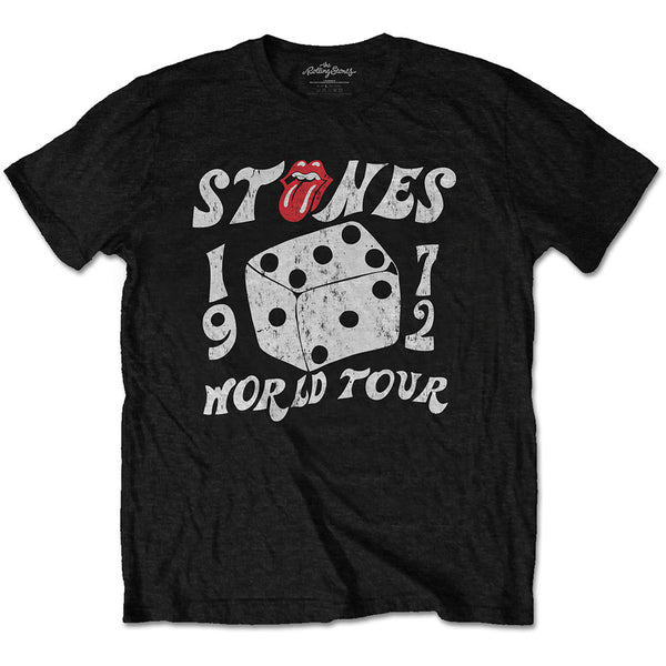 Rolling Stones - The Unisex Eco-T-Shirt: Dice Tour '72