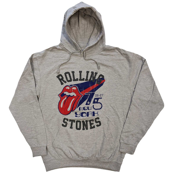 The Rolling Stones Unisex Pullover Hoodie: New York '75