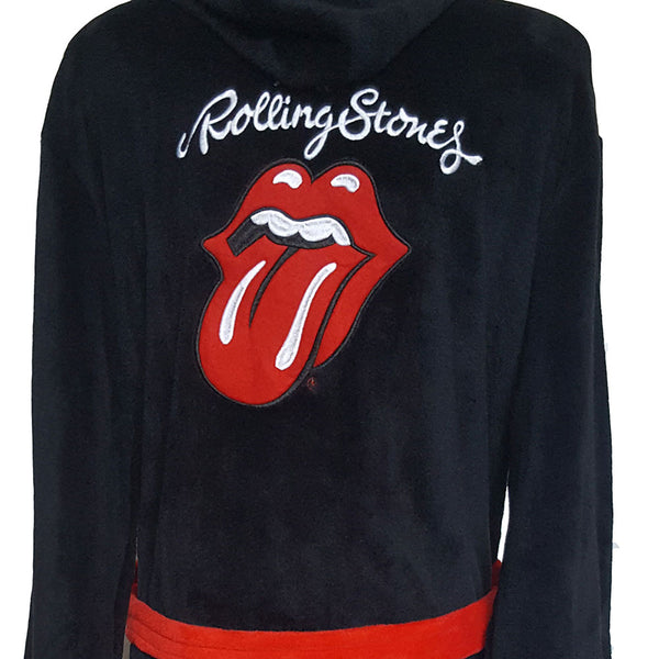 The Rolling Stones Unisex Bathrobe: Classic Tongue