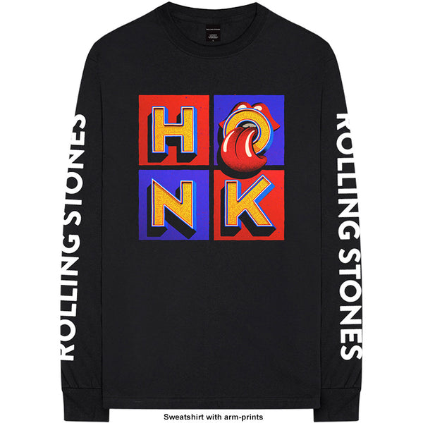 The Rolling Stones Unisex Sweatshirt: Honk Album/Sleeves (Sleeve Print)