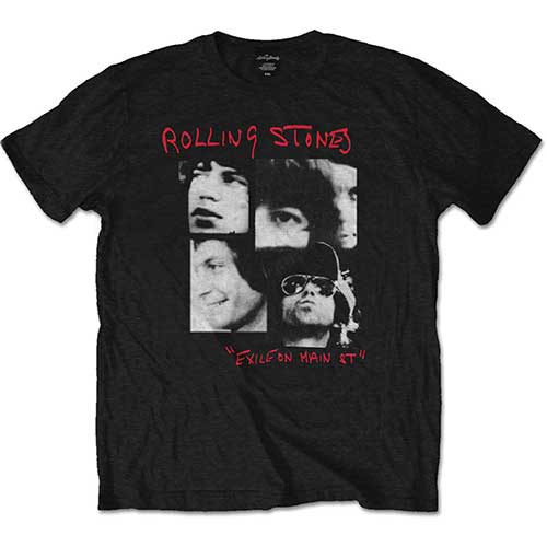 The Rolling Stones Unisex T-Shirt: Photo Exile