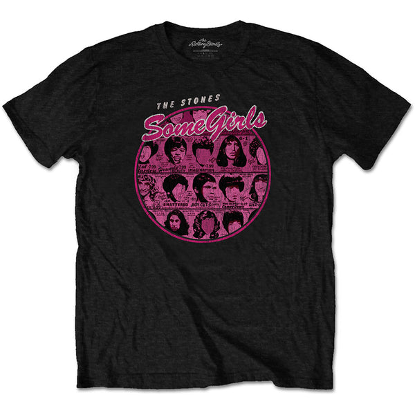 The Rolling Stones | Official Band T-Shirt | Some Girls Circle Version 1