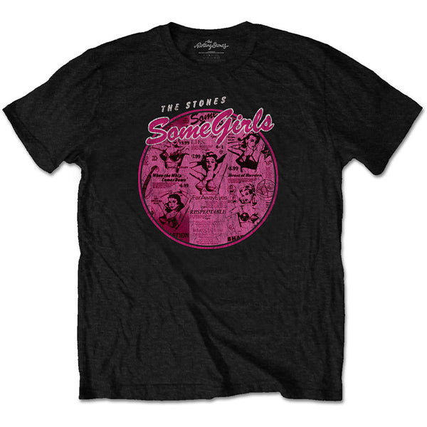 The Rolling Stones | Official Band T-Shirt | Some Girls Circle V.2.