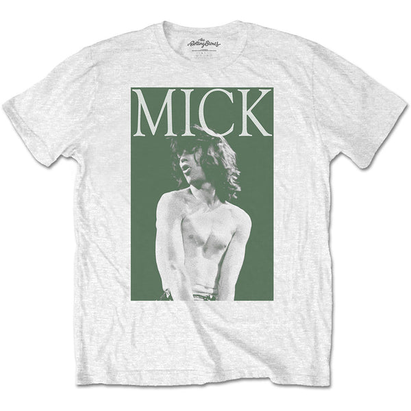 The Rolling Stones | Official Band T-Shirt | Mick Photo Version 2