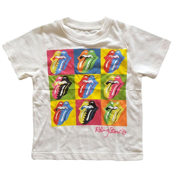 The Rolling Stones Kids T-Shirt (Toddler): Two-Tone Tongues