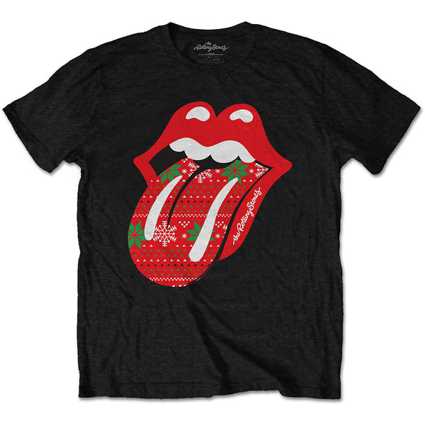 The Rolling Stones | Official Band T-Shirt | Christmas Tongue