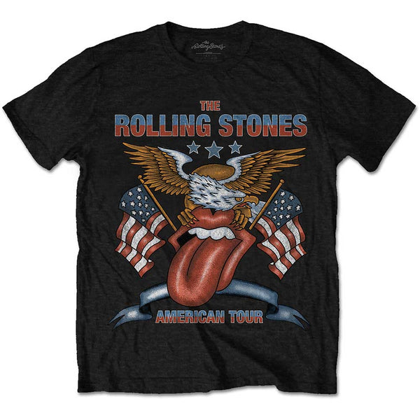 The Rolling Stones | Official Band T-Shirt | USA Tour Eagle