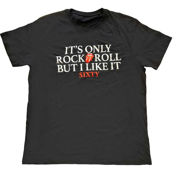 The Rolling Stones | Official Band T-Shirt | Sixty It's only R&R but I like it (Foiled)