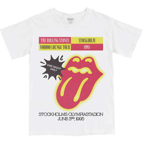 The Rolling Stones Unisex T-Shirt: Stockholm '95