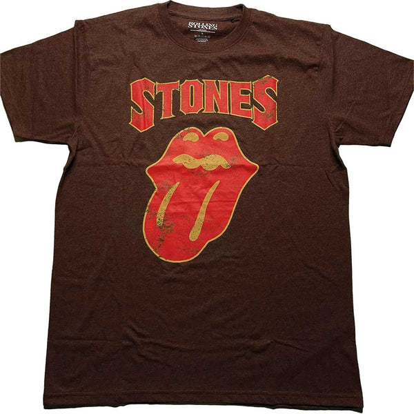 The Rolling Stones Unisex T-Shirt: Gothic Text