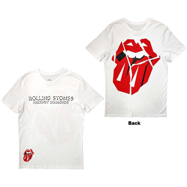 The Rolling Stones | Official Band T-Shirt | Hackney Diamonds Lick (Back Print)