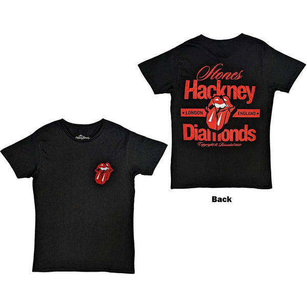 The Rolling Stones | Official Band T-Shirt | Hackney Diamonds Neon Tongue