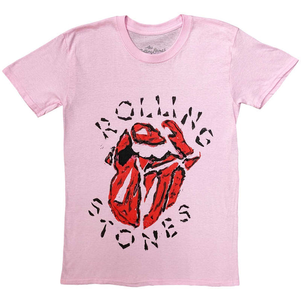 The Rolling Stones | Official Band T-Shirt | Hackney Diamonds Painted Tongue