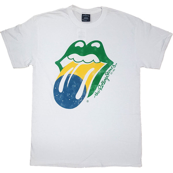 The Rolling Stones | Official Band T-Shirt | Brazil Tongue