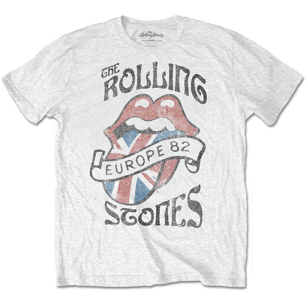 The Rolling Stones Unisex T-Shirt: Europe 82