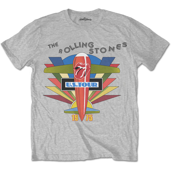 The Rolling Stones Unisex T-Shirt: Retro US Tour 1975