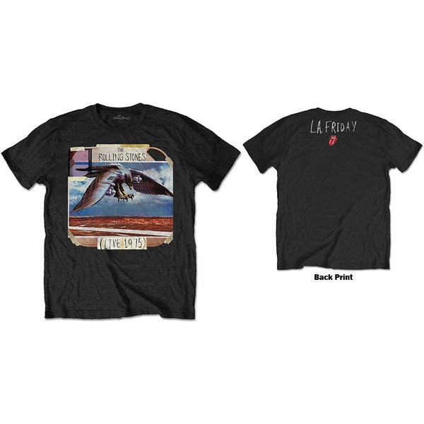 The Rolling Stones | Official Band T-Shirt | LA Friday (Back Print)