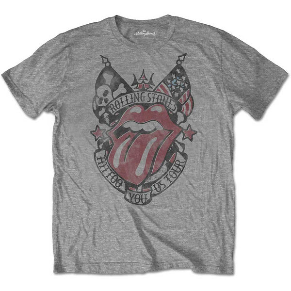The Rolling Stones | Official Band T-Shirt | Tattoo You US Tour (Soft-Hand Inks)