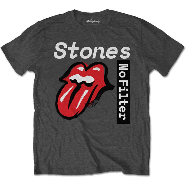The Rolling Stones | Official Band T-Shirt | No Filter Text
