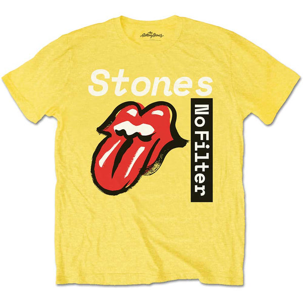 The Rolling Stones | Official Band T-Shirt | No Filter Text