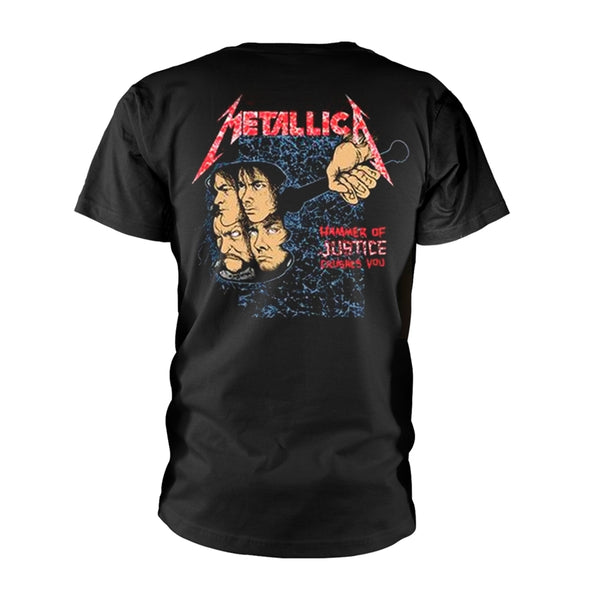 Metallica Unisex T-shirt: And Justice For All (back print)