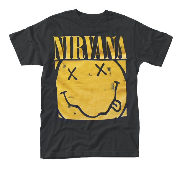 Nirvana Unisex T-shirt: Box Happy Face