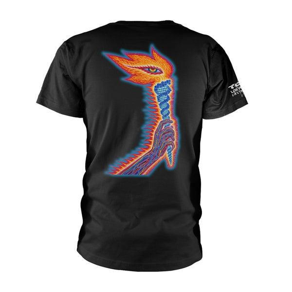 Tool Unisex T-shirt: The Torch (back print)