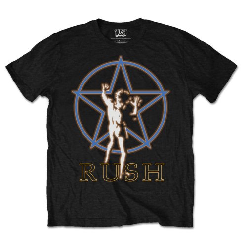 Rush | Official Band T-Shirt | Starman Glow