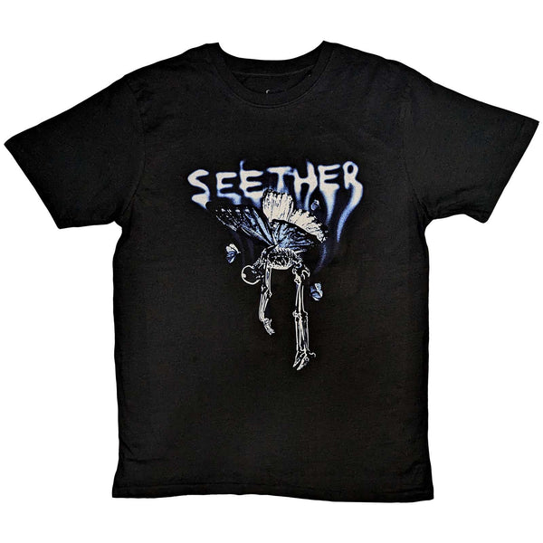 Seether| Official Band T-Shirt | Dead Butterfly