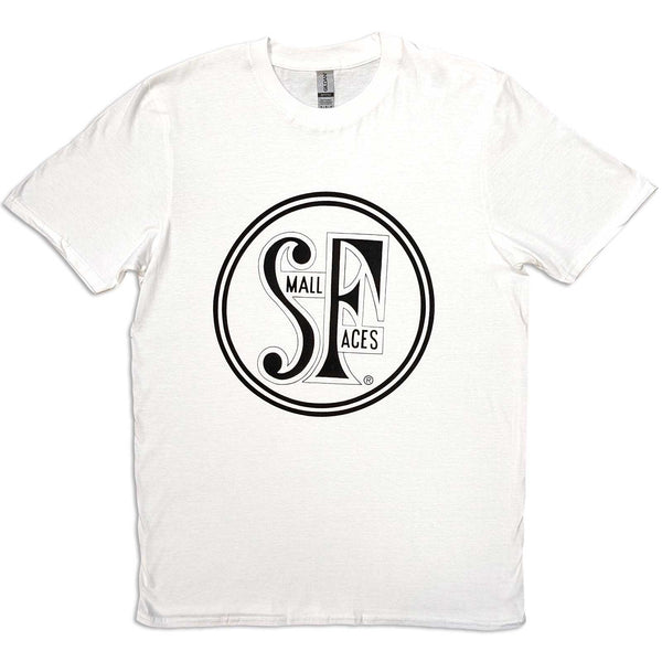Small Faces | Official Band T-Shirt | Logo White